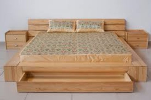Кровати из массива сосны