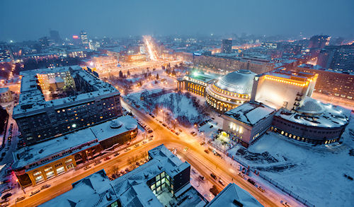 Новый год в Новосибирске